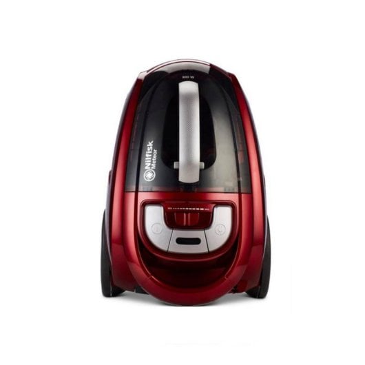 Aspirateur traîneau Nilfisk Meteor Deluxe 800 W, filtre HEPA 13, sans sac, rouge