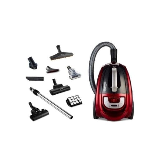 Aspirador sem Saco Nilfisk Meteor Deluxe 800W Filtro HEPA 13 Animais Alergias 2.5L