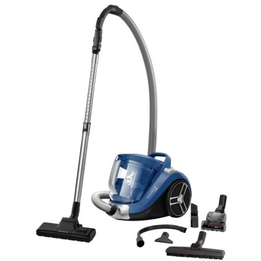 Aspirador ciclónico Rowenta Compact Power RO4881 550 W com depósito XXL de 2,5 L, filtro de espuma, mini turbo