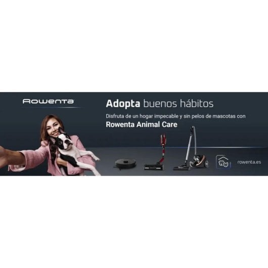 Aspirador ciclónico Rowenta Compact Power RO4881 550 W com depósito XXL de 2,5 L, filtro de espuma, mini turbo