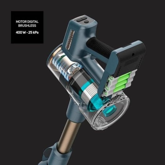 Aspirateur sans Fil Taurus Homeland Digital Animal Flex 415W 60min HEPA Animaux