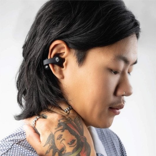Auriculares Skullcandy Push 720 Open inalámbricos Bluetooth TWS para uso diario, deporte y llamadas, negros