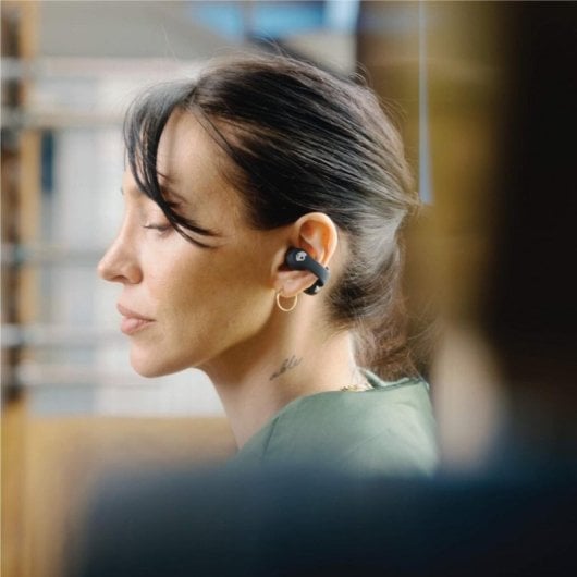 Auriculares Skullcandy Push 720 Open inalámbricos Bluetooth TWS para uso diario, deporte y llamadas, negros
