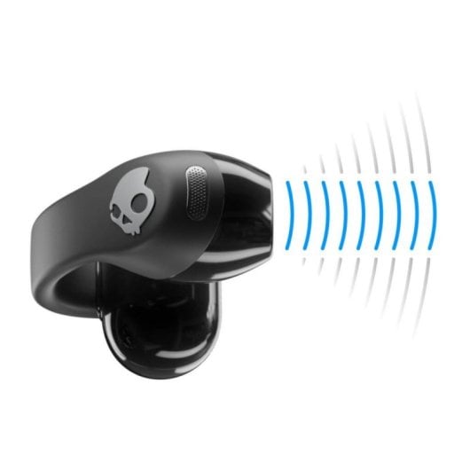 Auriculares Skullcandy Push 720 Open inalámbricos Bluetooth TWS para uso diario, deporte y llamadas, negros
