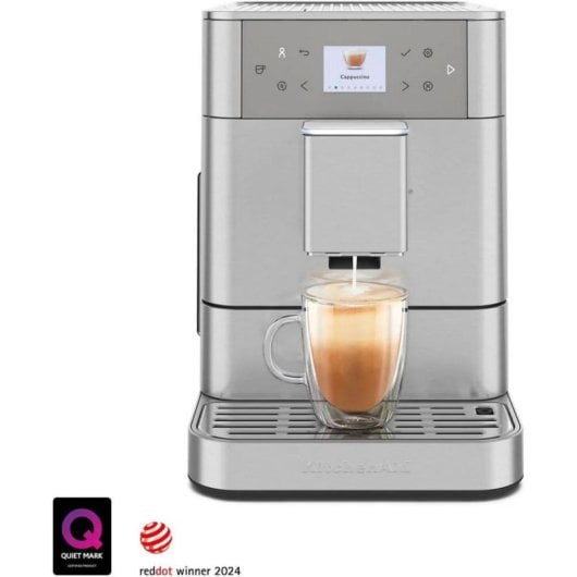 Cafeteira superautomática KitchenAid 5KES8556ESX 2,2 L 15 bar com moinho e espumador