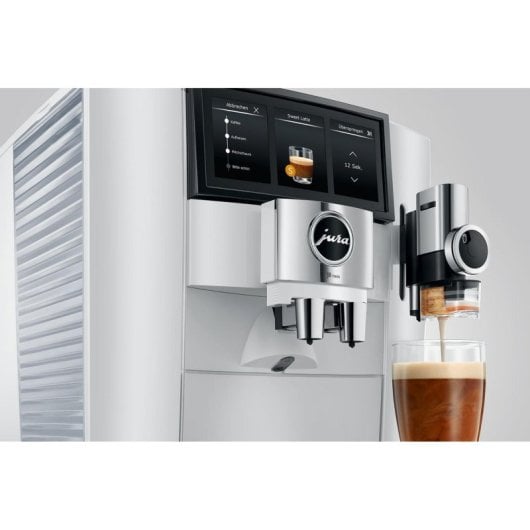 Cafeteira Superautomática Jura J8 Twin 1,9L 15 bar com dupla moagem Wi-Fi e ecrã tátil