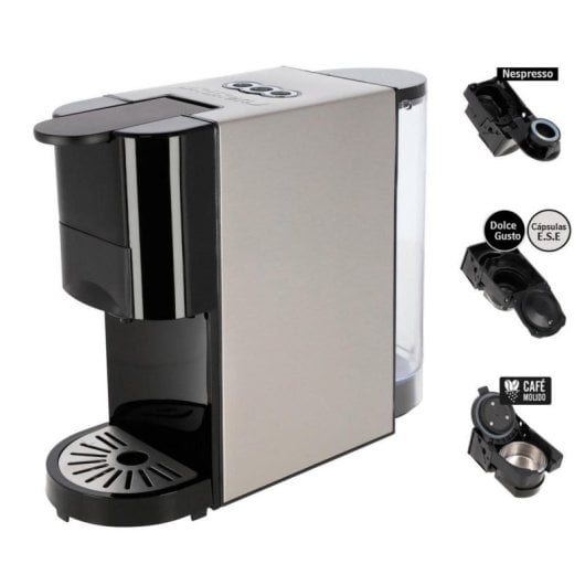 Máquina de café de cápsulas Kuken 34355 GOLD 0,8 L 20 bares semiautomática multicápsulas