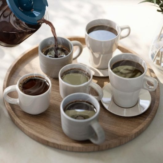 Philips HD7411/70 Macchina da caffè con filtro da 1,38 L e 1080 W, con caraffa in vetro e funzione di mantenimento in caldo, blu