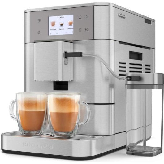 Cafeteira Superautomatica KitchenAid 5KES8557ESX 2,2 L 15 bar com moinho e vaporizador