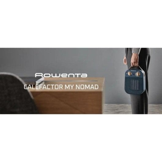 Aquecedor Cerâmico Rowenta My Nomad SO8230F0 1800W Portátil Silencioso