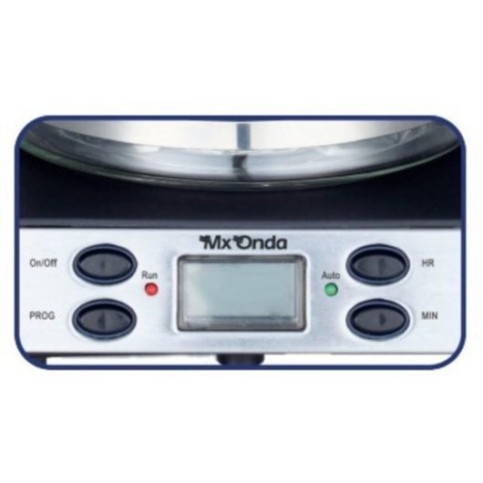 Cafetera de goteo MXOnda MXCE2270 12 tazas 1,5 L negra y plata programable