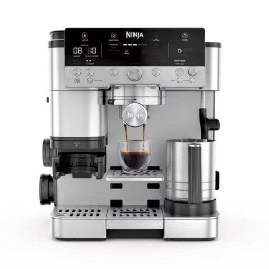 Kaffeemaschine Halbautomatisch Ninja ES601EU 2 L 9 Bar mit Mahlwerk und Milchaufschäumer