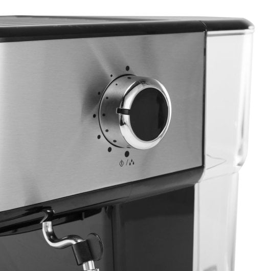 Cafetera Espresso Manual Princess 249415 1.5L 20 bares bandeja calienta tazas cápsulas y café molido