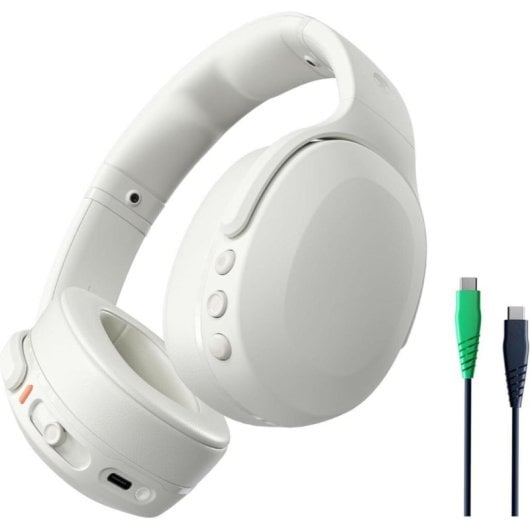Auriculares Skullcandy Crusher EVO inalámbricos Bluetooth Llamadas y Música Sensory Bass Blanco
