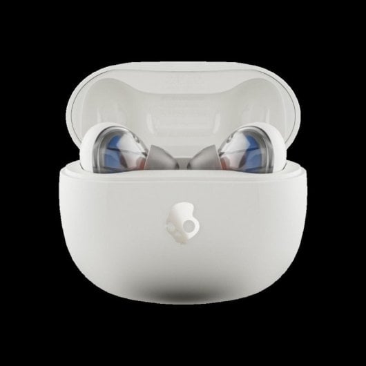 Auriculares Skullcandy Rail inalámbricos True Wireless Bluetooth con micrófono y USB-C blancos