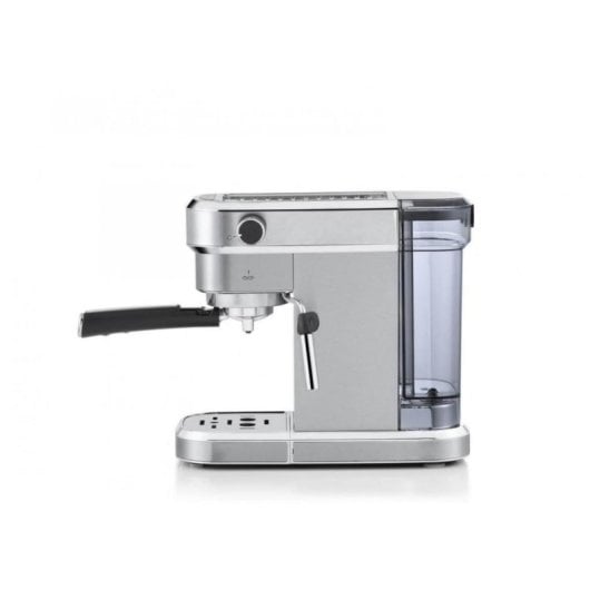 Macchina per caffè espresso Flama 1256FL 1,2 L 20 bar in acciaio inox con montalatte