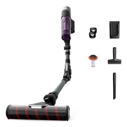 Aspiradora sin cable Rowenta X-Force Flex 9.60 RH2048WO 100AW Filtro lavable Autonomía 45min