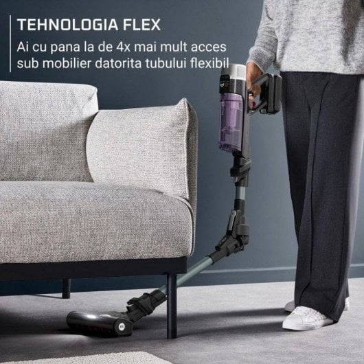 Aspirador sem Fio Rowenta X-Force Flex 9.60 RH2048WO 250W 45min Filtro Lavável