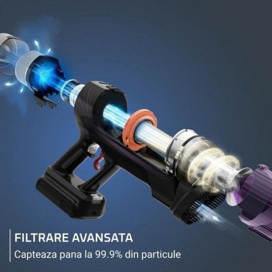 Aspirador sem Fio Rowenta X-Force Flex 9.60 RH2048WO 250W 45min Filtro Lavável