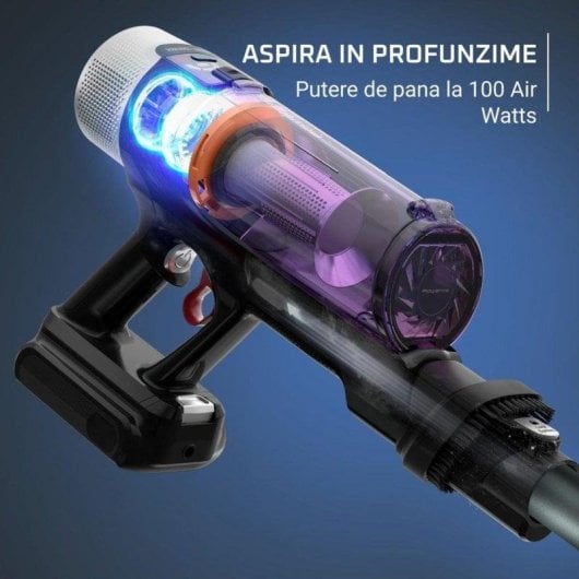 Akku Staubsauger Rowenta X-Force Flex 9.60 RH2048WO 250W 45 Minuten 0,44l Allergiefilter