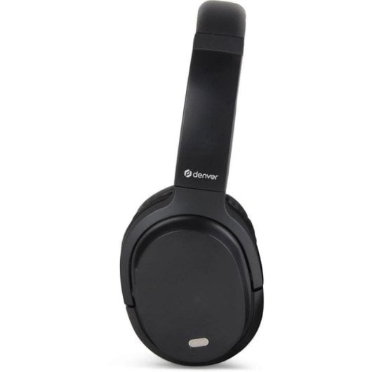 Casque Bluetooth sans fil/filaire Denver BTN-210B avec microphone antibruit actif, noir