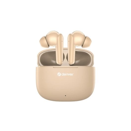 Denver BTH-235B Kabelloser Bluetooth-Kopfhörer für Anrufe und Musik mit integriertem Mikrofon, Schwarz