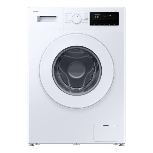 Máquina de Lavar Roupa Samsung WW80FG3M05TWEC 8kg Carregamento Frontal 1400rpm Classe A Branco Inverter Wi-Fi