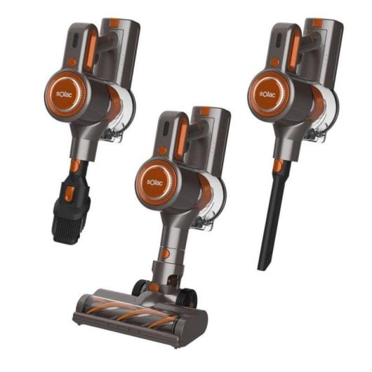 Aspiradora sin cable Solac Turbobat Expert Pro AE2506 12000 Pa Filtro HEPA autonomía 45 min