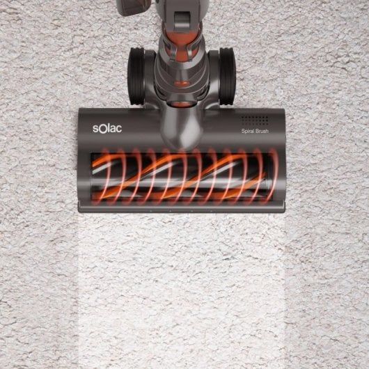 Aspirador sem fios Solac Turbobat Expert Pro AE2506 12000 Pa Filtro HEPA Autonomia 45min