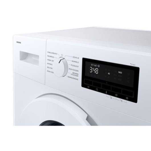 Lavadora Samsung WW90FG3M05TW 9 kg Carga Frontal 1400 rpm A Blanca Vapor Inverter