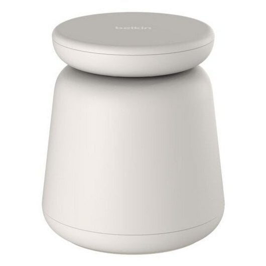 Chargeur sans fil Belkin BoostCharge Pro Qi2 15 W 2 en 1 USB-C beige, câble de 1,5 m