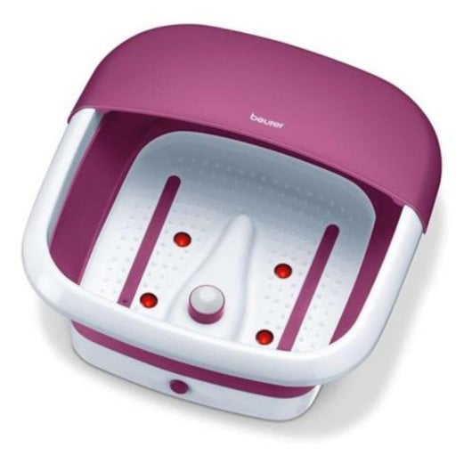Masajeador de pies plegable infrarrojo 60W con masaje vibratorio y accesorios