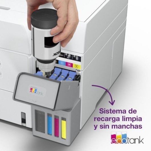 Multifunción Epson EcoTank ET-4856 Inyección de tinta Color WiFi Ethernet Dúplex LCD ADF