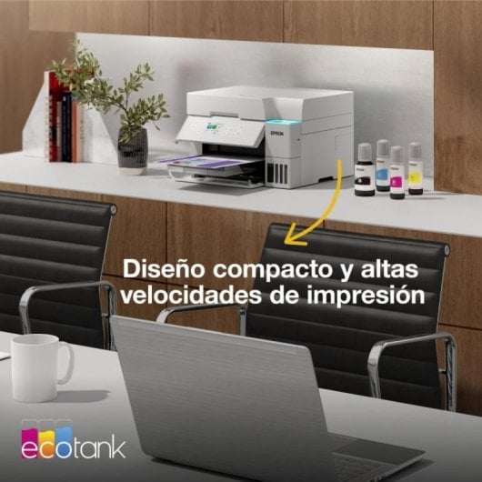 Multifunción Epson EcoTank ET-4856 Inyección de tinta Color WiFi Ethernet Dúplex LCD ADF