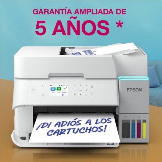 Multifunción Epson EcoTank ET-4856 Inyección de tinta Color WiFi Ethernet Dúplex LCD ADF