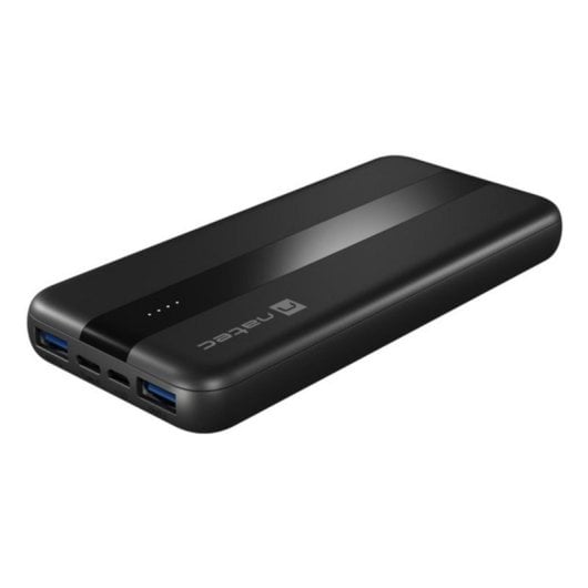 Powerbank NATEC Trevi Slim Q V2 10000 mAh Polímero de litio Power Delivery Quick Charge Negro