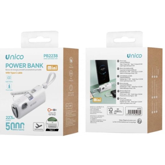 Cargador USB-C Apple 22.5W Blanco con Indicadores LED Plug and Play