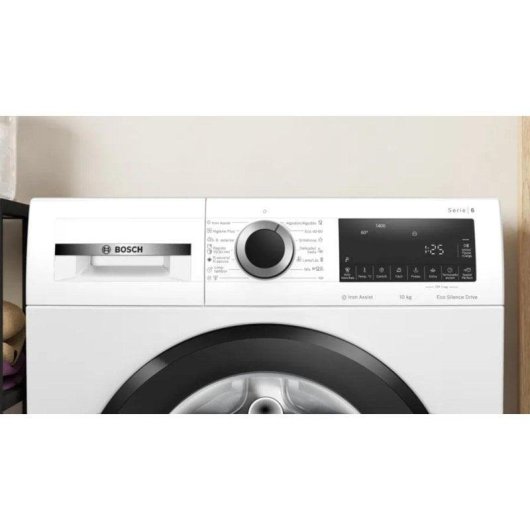 Lavadora carga frontal Bosch Serie 6 WGG254Z5ES 10 kg 1400 rpm clase A vapor blanca