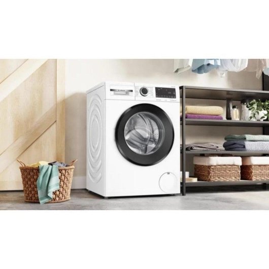 Lavadora carga frontal Bosch Serie 6 WGG254Z5ES 10 kg 1400 rpm clase A vapor blanca