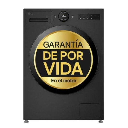 Lavatrice a Carica Frontale LG Serie 700 F4X7009TBB 9 kg 1400 giri A Wi-Fi IA Nera