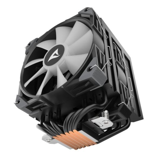 Refrigeración Aire Sharkoon Socket AM5 LGA1851 120 mm A60 RGB Doble Torre Espejo Infinito