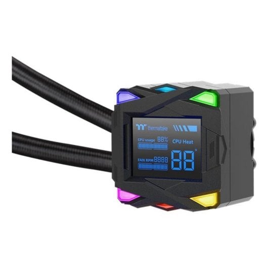 Refrigerazione Liquida Thermaltake LA240-S ARGB 240mm 2 Ventole ARGB Display LCD