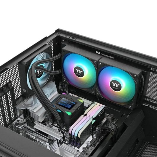 Refrigerazione Liquida Thermaltake LA240-S ARGB 240mm 2 Ventole ARGB Display LCD