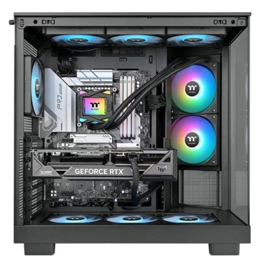 Refrigerazione Liquida Thermaltake LA240 ARGB 240mm 2 Ventole ARGB PWM LCD Display