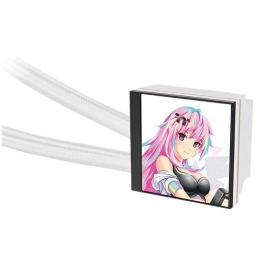 Refrigerazione Liquida Thermaltake MAGFloe 420 Ultra ARGB 420mm 3 Ventole ARGB Display TFT Bianco