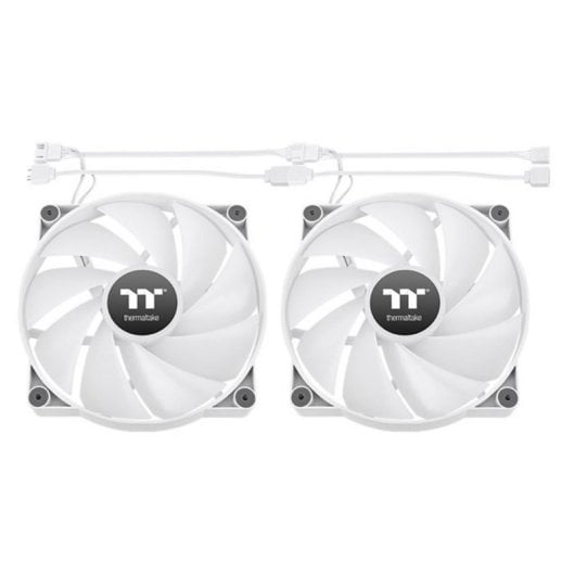 Ventilateur supplémentaire Thermaltake CT200 200 mm 900 RPM blanc RGB hydraulique