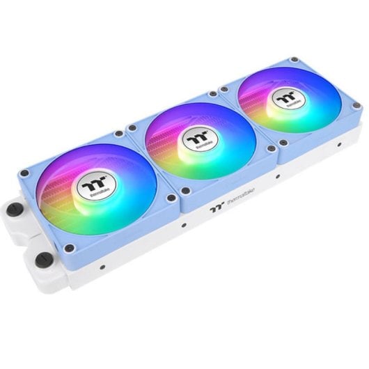 Ventilateur supplémentaire Thermaltake CL-F198-PL12BU-A 120 mm 2000 RPM LED multicolore PWM (3 unités)