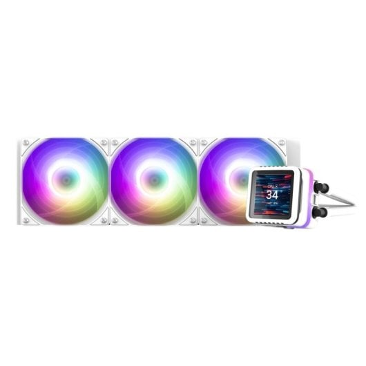 Refrigeración Líquida Zalman ALPHA2 DS A36 White 120 mm 2 Ventiladores LED RGB