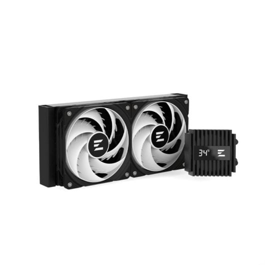 Refrigeración Líquida Zalman ALPHA2 A24 BLACK 240mm 2 Ventiladores RGB Multicolor