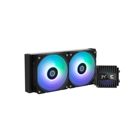 Refrigeración Líquida Zalman ALPHA2 A24 BLACK 240mm 2 Ventiladores RGB Multicolor